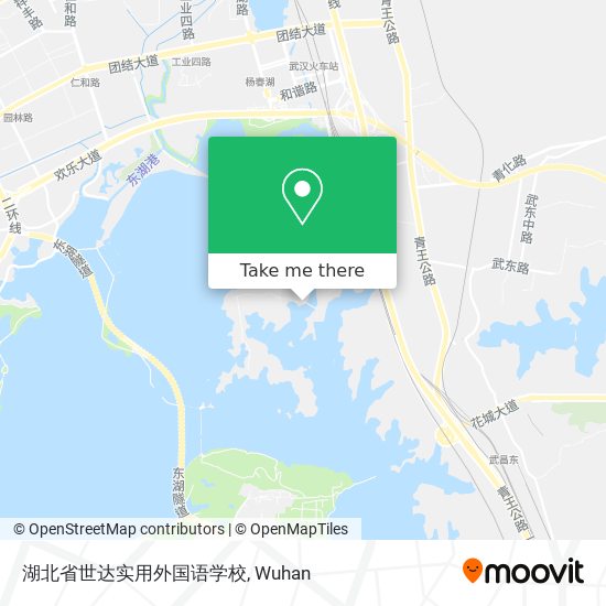 湖北省世达实用外国语学校 map