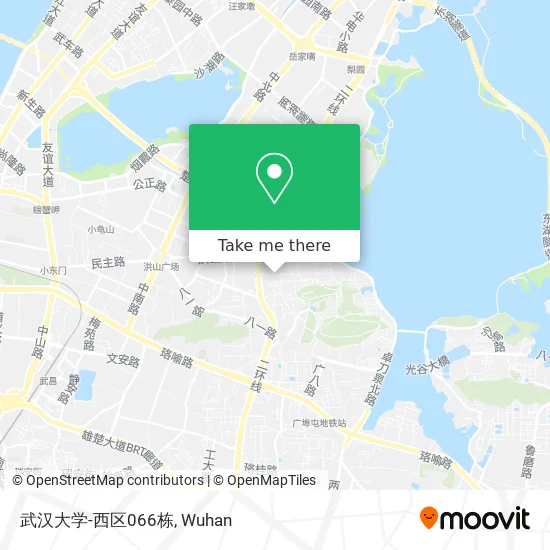 武汉大学-西区066栋 map