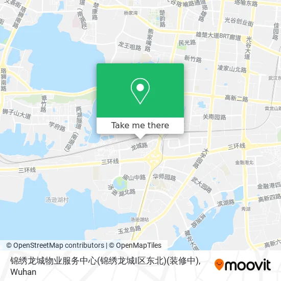 锦绣龙城物业服务中心(锦绣龙城I区东北)(装修中) map