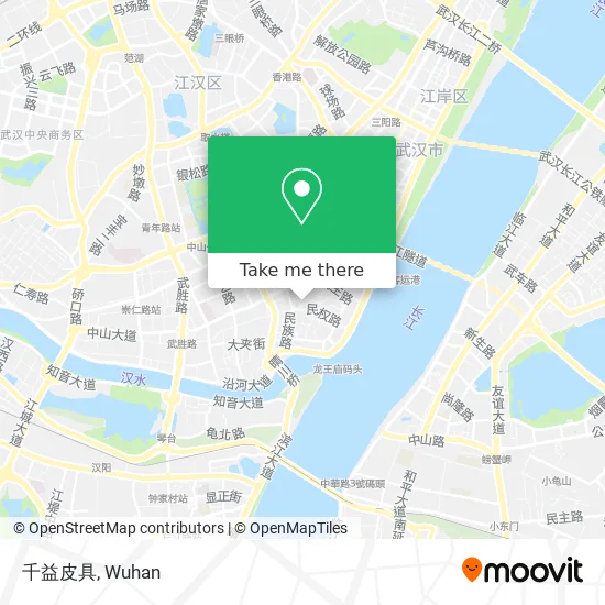 千益皮具 map