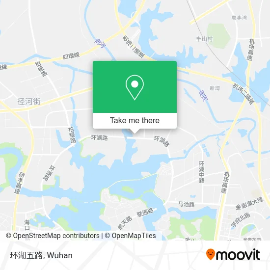 环湖五路 map