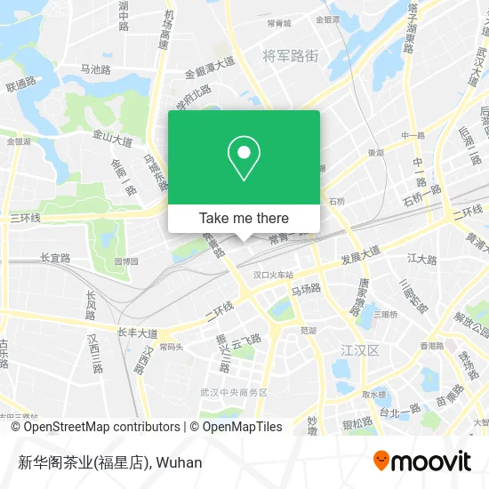 新华阁茶业(福星店) map