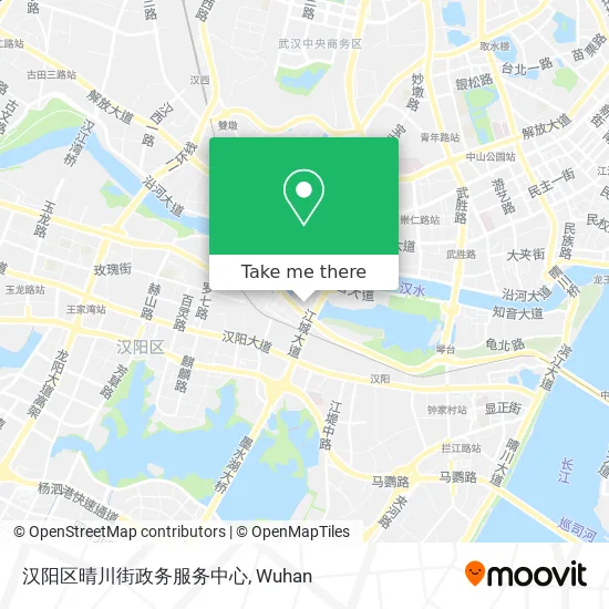 汉阳区晴川街政务服务中心 map