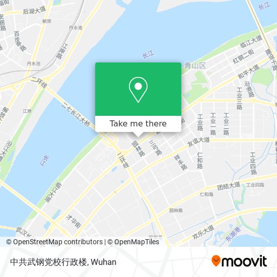 中共武钢党校行政楼 map