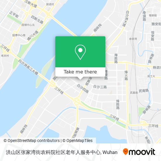 洪山区张家湾街农科院社区老年人服务中心 map