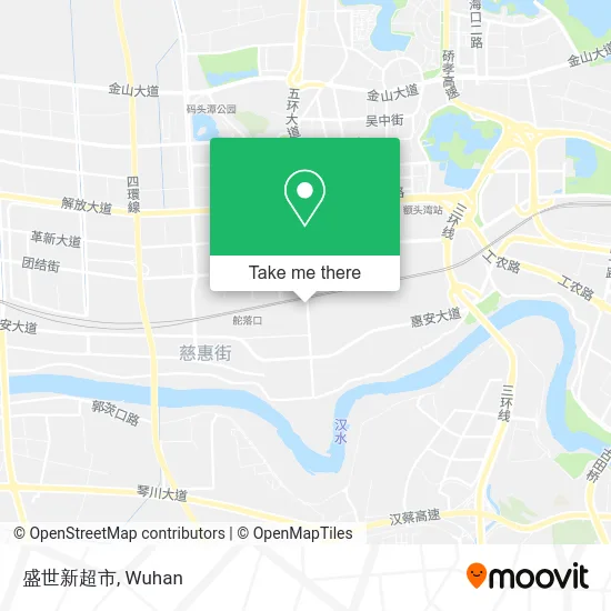 盛世新超市 map