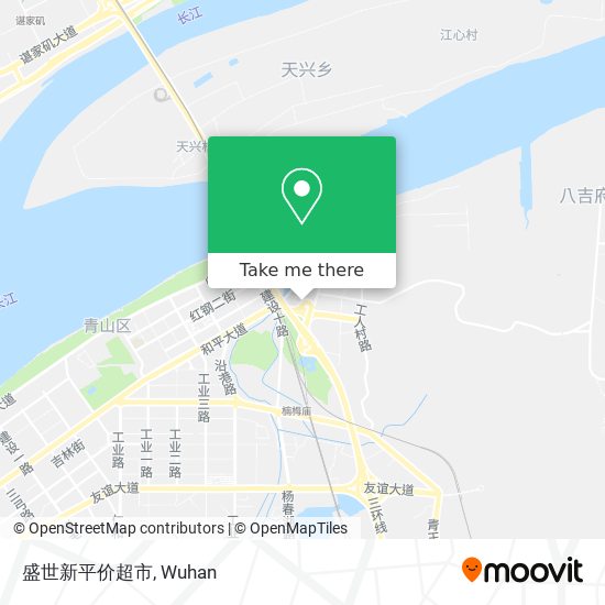 盛世新平价超市 map
