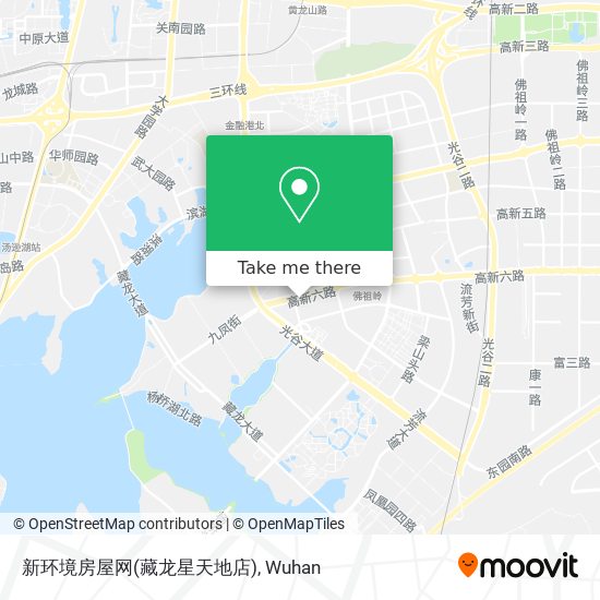 新环境房屋网(藏龙星天地店) map