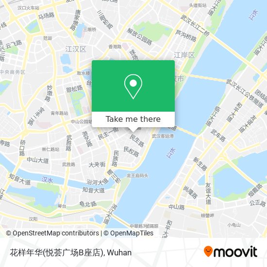 花样年华(悦荟广场B座店) map