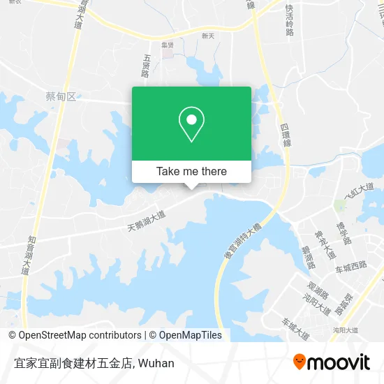 宜家宜副食建材五金店 map
