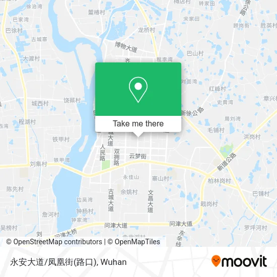 永安大道/凤凰街(路口) map