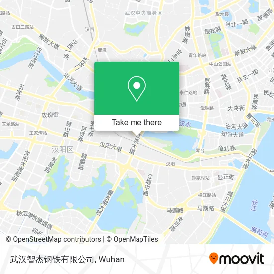 武汉智杰钢铁有限公司 map