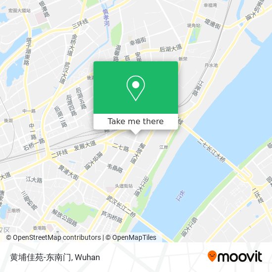 黄埔佳苑-东南门 map