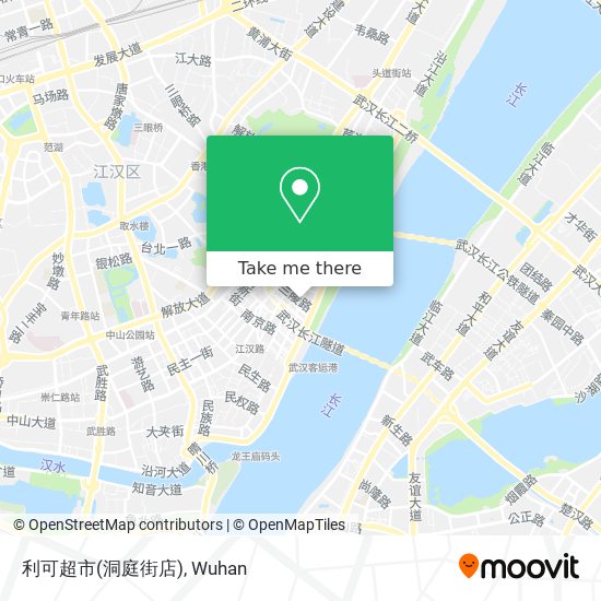 利可超市(洞庭街店) map