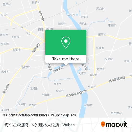 海尔星级服务中心(理林大道店) map