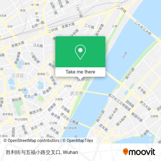 胜利街与五福小路交叉口 map