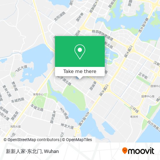 新新人家-东北门 map