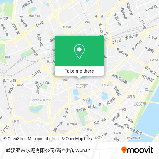 武汉亚东水泥有限公司(新华路) map