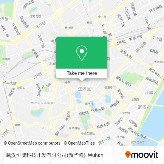 武汉恒威科技开发有限公司(新华路) map