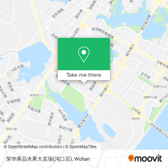 荣华果品水果大卖场(沌口店) map