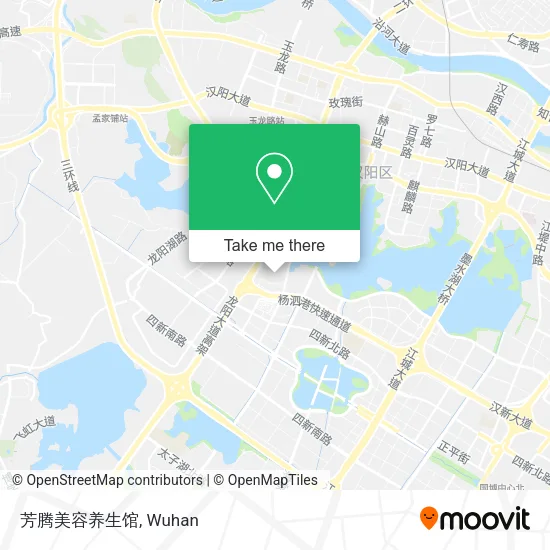 芳腾美容养生馆 map