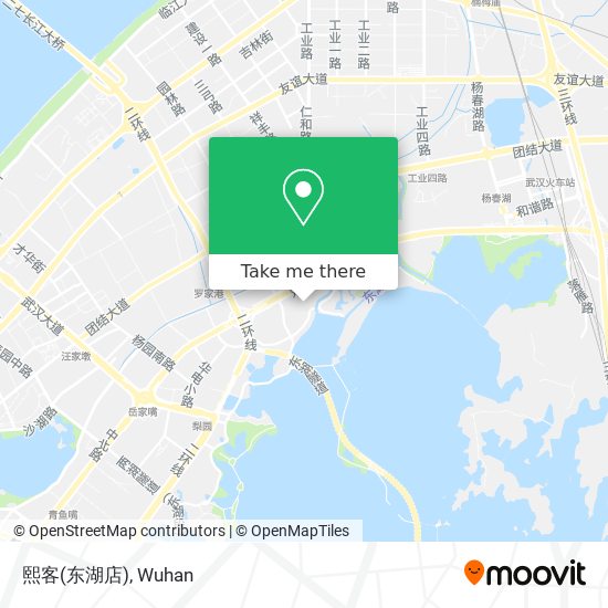 熙客(东湖店) map