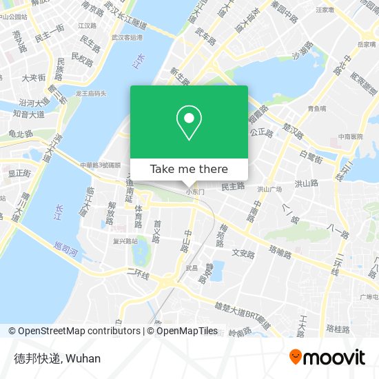 德邦快递 map