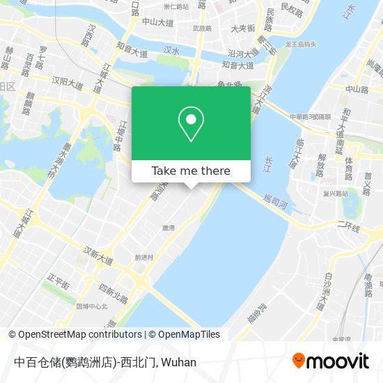 中百仓储(鹦鹉洲店)-西北门 map