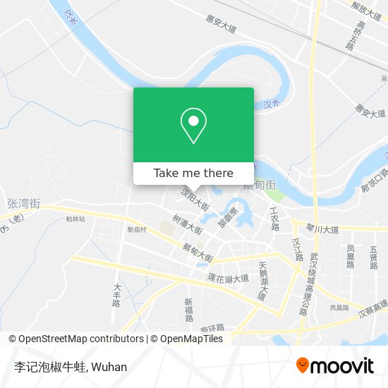 李记泡椒牛蛙 map
