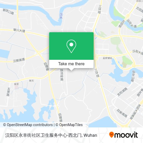 汉阳区永丰街社区卫生服务中心-西北门 map