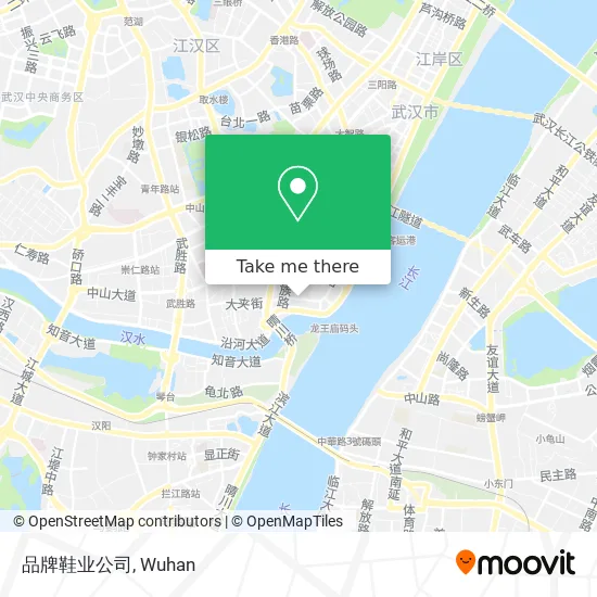 品牌鞋业公司 map