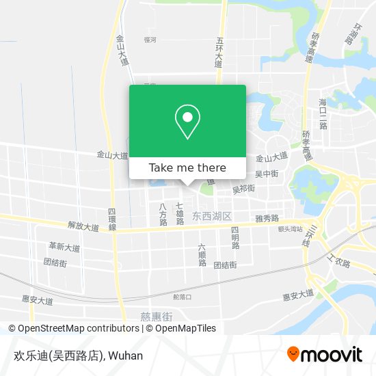 欢乐迪(吴西路店) map
