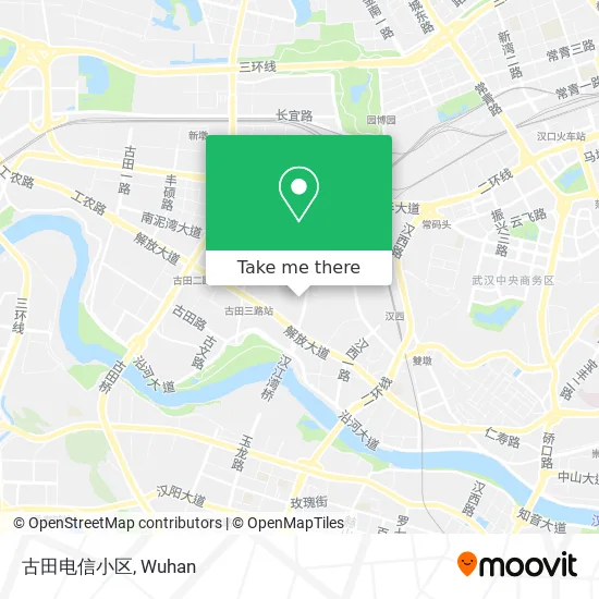 古田电信小区 map