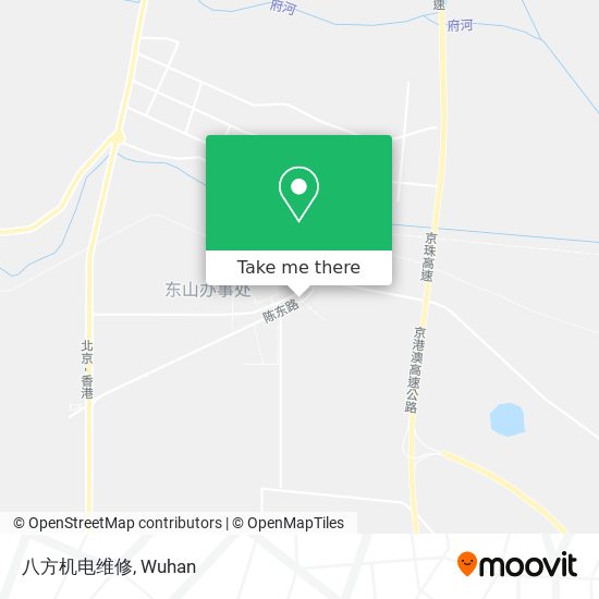 八方机电维修 map