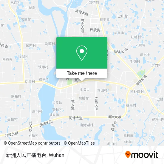 新洲人民广播电台 map