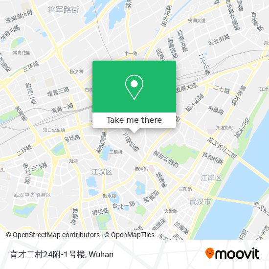育才二村24附-1号楼 map