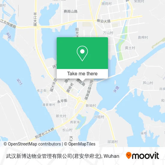 武汉新博达物业管理有限公司(君安华府北) map