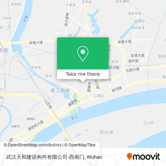 武汉天和建设构件有限公司-西南门 map