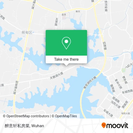 醉意轩私房菜 map