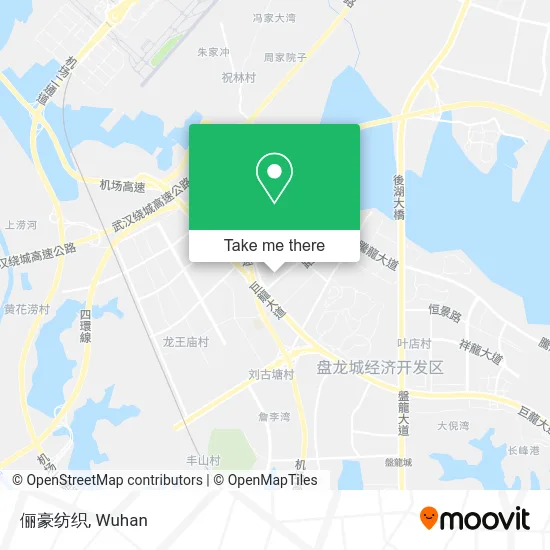 俪豪纺织 map