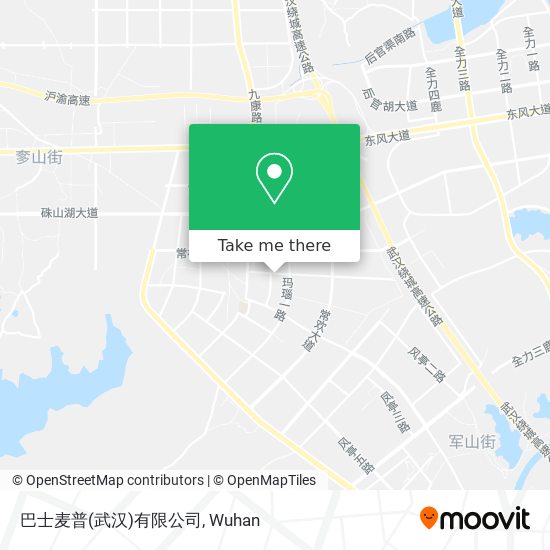 巴士麦普(武汉)有限公司 map