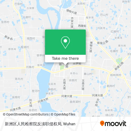 新洲区人民检察院反渎职侵权局 map