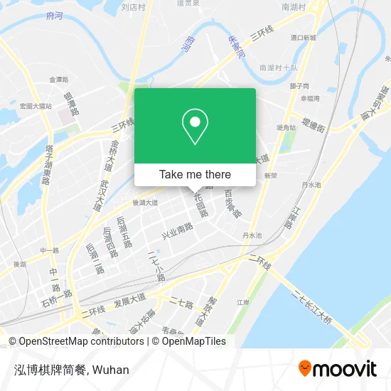 泓博棋牌简餐 map
