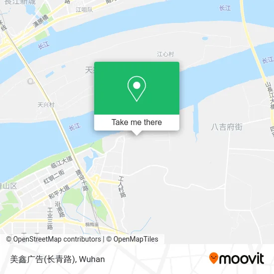 美鑫广告(长青路) map