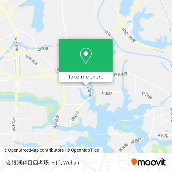 金银湖科目四考场-南门 map