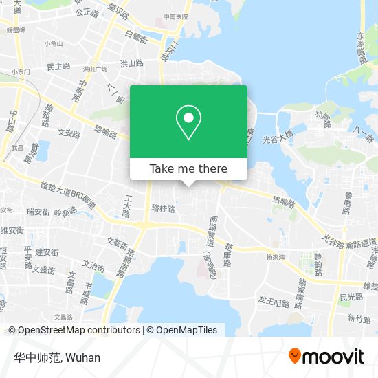 华中师范 map