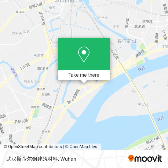 武汉斯帝尔钢建筑材料 map