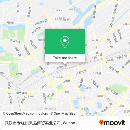 武汉市老红旗果品商贸实业公司 map