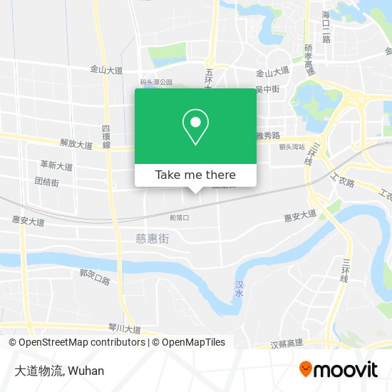 大道物流 map