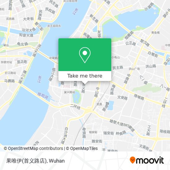 果唯伊(首义路店) map